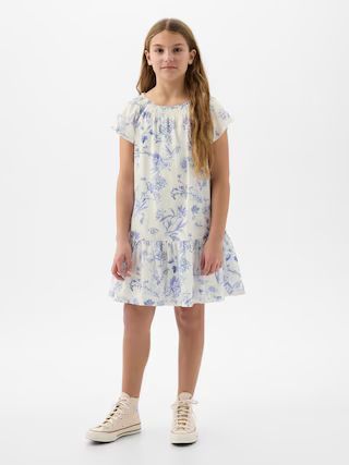 Kids Floral Tiered Dress | Gap (US)