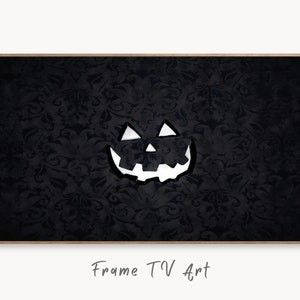 Halloween Frame Tv Art | Ghost In Fields | Samsung Frame Tv Art | Creepy Tv Wall Art | Halloween Pho | Etsy (US)