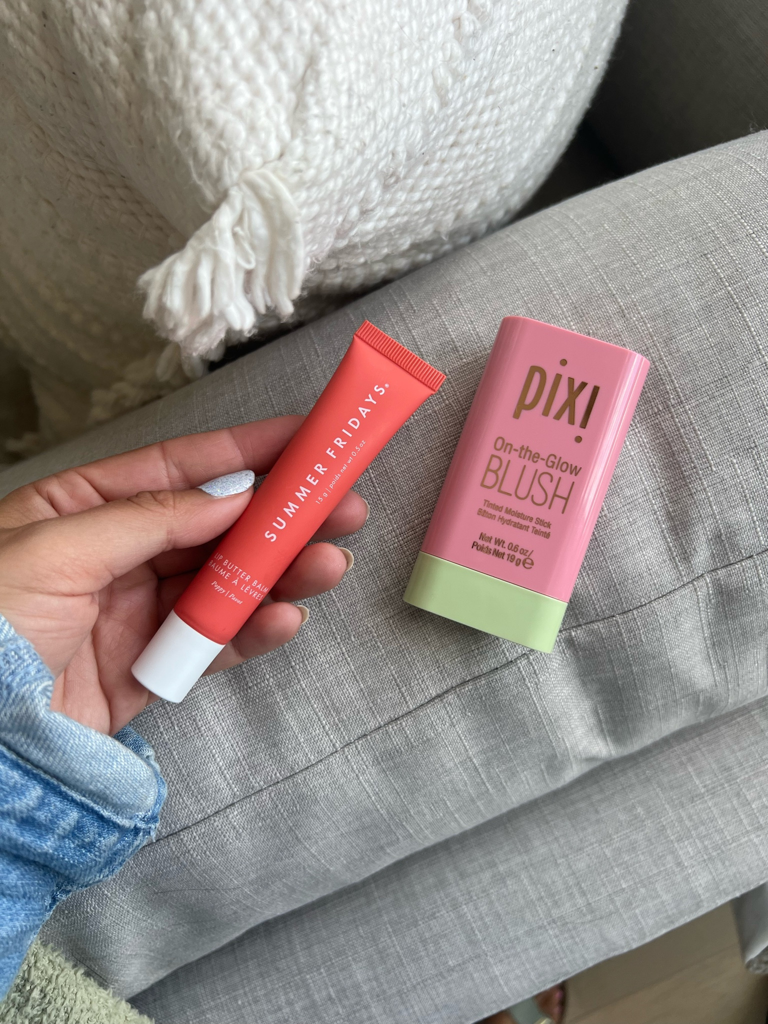Love these easy no makeup products for a summer glow! The blush goes on so well, and love how this lip balm is pigmented! Really brightens up your  face. Both under $25

#LTKbeauty #LTKFind #LTKunder50