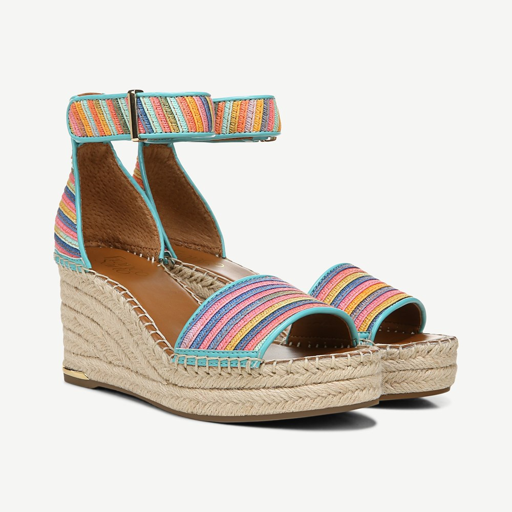 Franco Clemens Espadrille Wedge Sandal | Franco Sarto