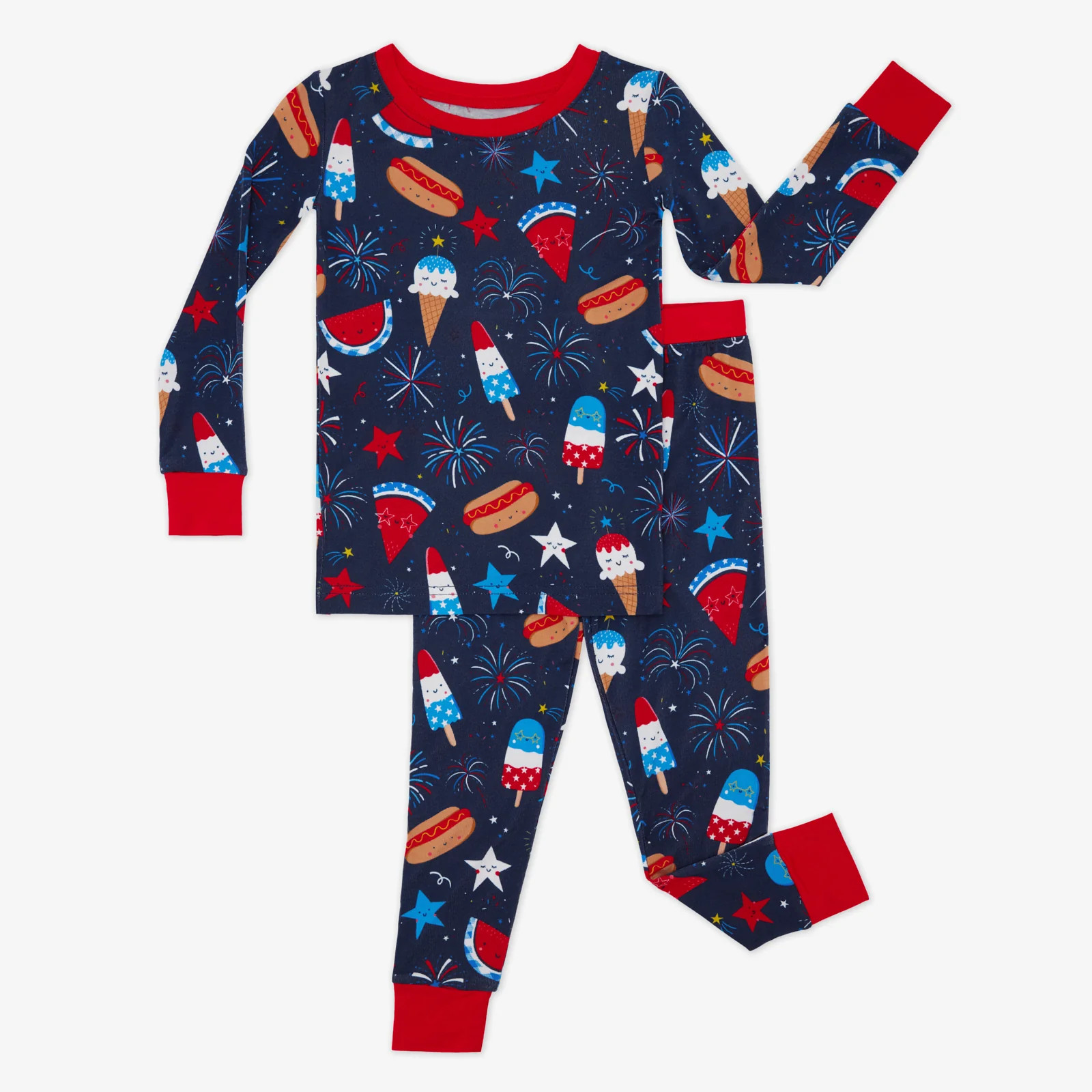 Snacks & Sparkles 
        Two-Piece Pajama Set | Little Sleepies