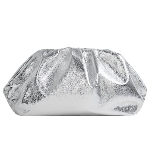 PHILOMENA Dressy Vegan Leather Clutch Purse for Women, Soft Pleated PU Evening Purse for Weddings... | Amazon (US)