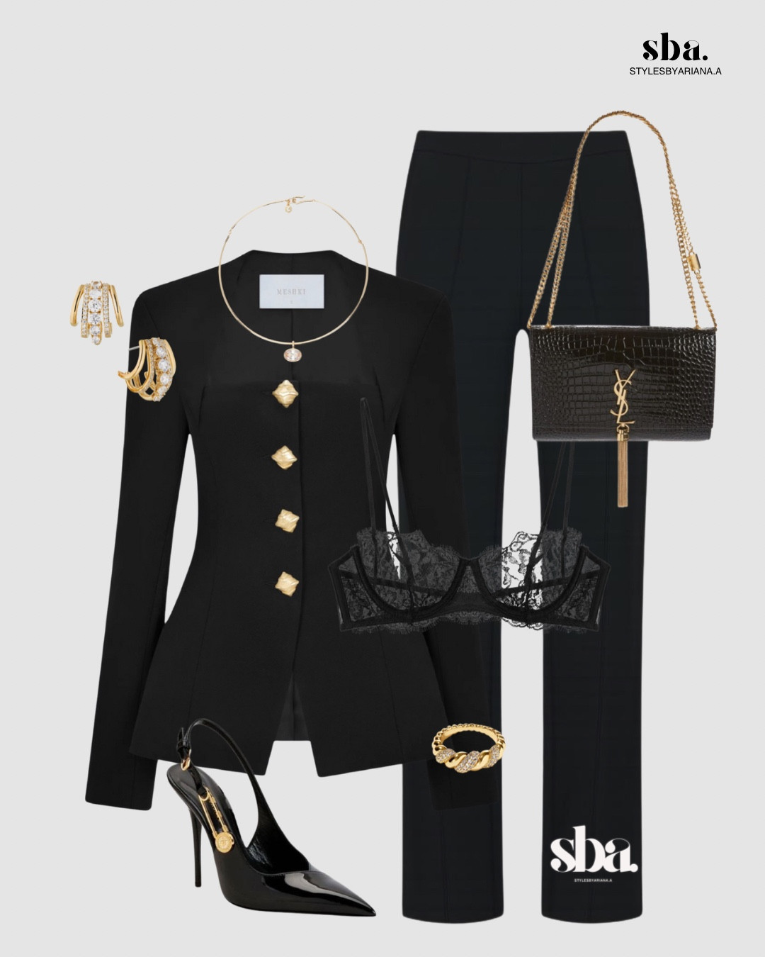 black, gold, and a little drama because winter style should always feel elevated ✨

date night outfits, winter outfit, winter fashion inspo, chic winter look, black blazer look, velvet pants outfit, classy night out style, elevated basics, modern glam style, gold accessories outfit, sleek winter fashion, cold weather style inspo, luxury inspired look, polished winter outfit, night out winter look, monochrome winter style, blazer styling ideas, statement buttons blazer, winter evening wear, stylish winter layers, fashion forward winter, city girl winter style, elegant winter vibes, trendy winter outfit ideas, winter capsule wardrobe, fashion influencer winter



#LTKootd #LTKgrwm