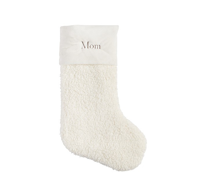 Sherpa Cozy Critter Christmas Stocking Collection | Pottery Barn Kids | Pottery Barn Kids
