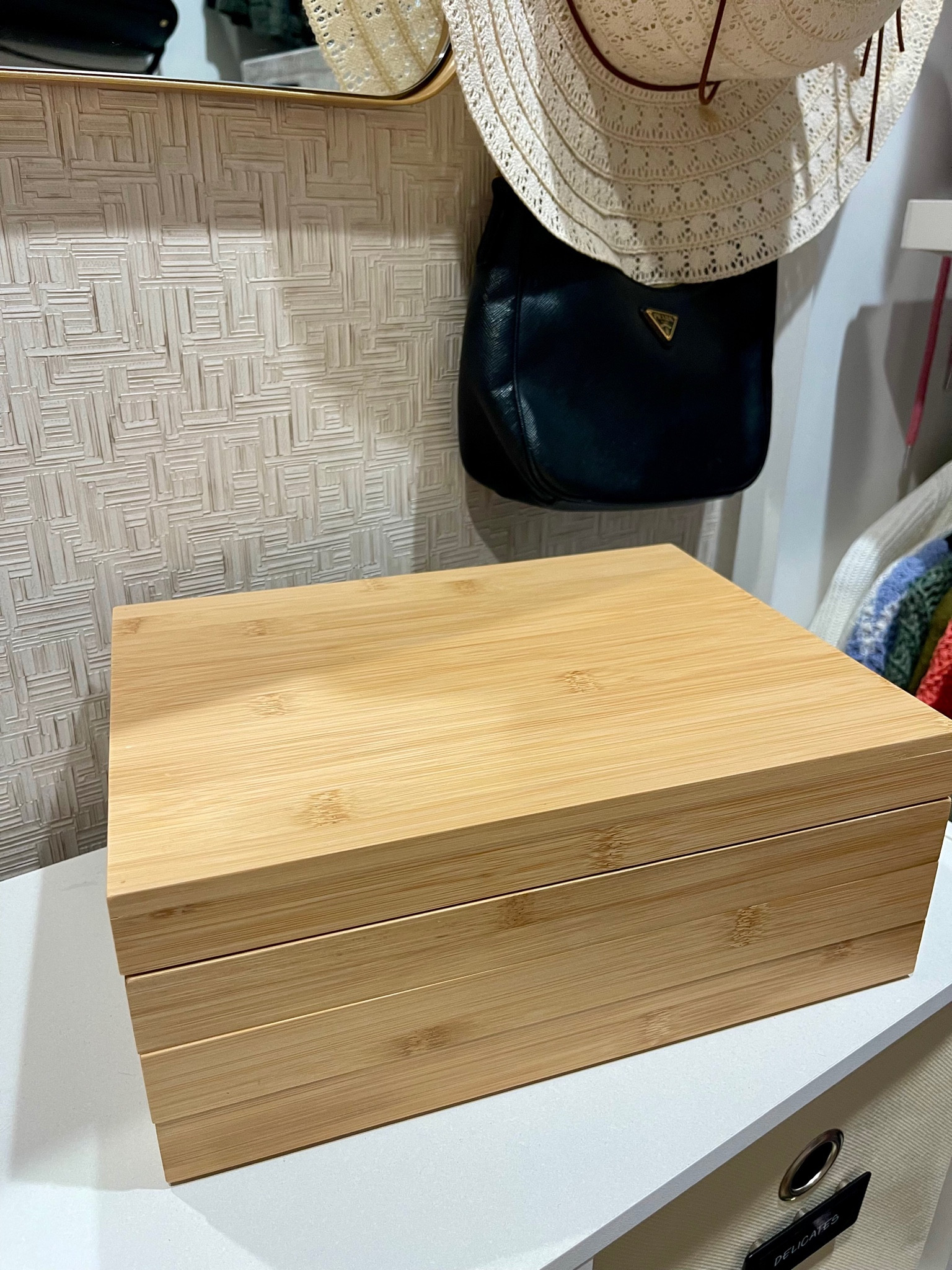 Jewelry Box 

Necklace organizer  jewelry organizer  jewelry box  earring storage  storage  closet organizer  small item organizer  wooden box  gift idea  MarlaFay

#LTKSeasonal #LTKU #LTKHome