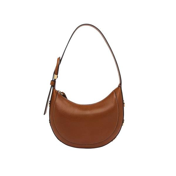 Fossil Harwell Leather Crescent Shoulder Bag Brown | Scheels Sports