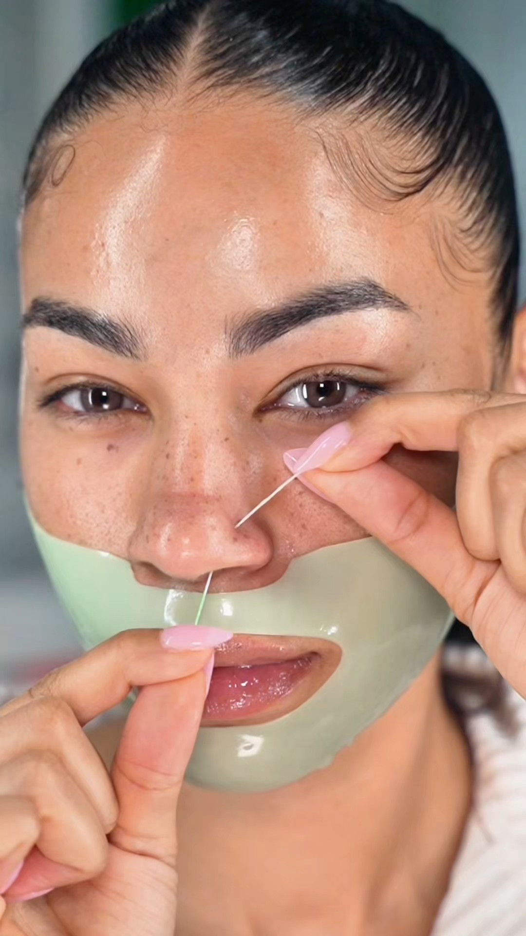 Piercing cleaner kit and face masks 🤍✨ #beauty 