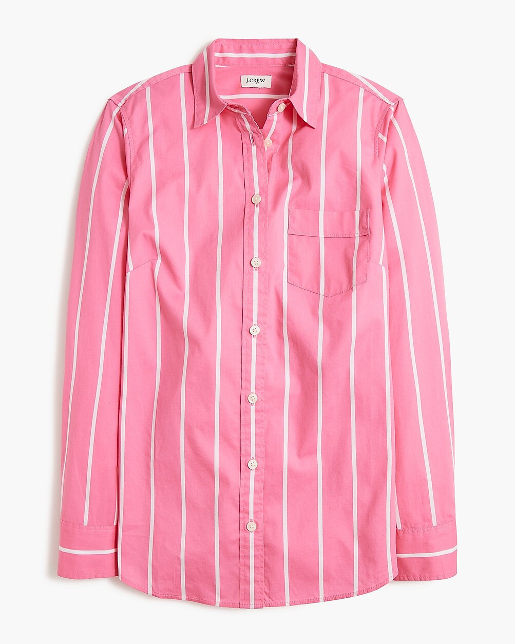 Button-up cotton poplin shirt in signature fit | J.Crew Factory