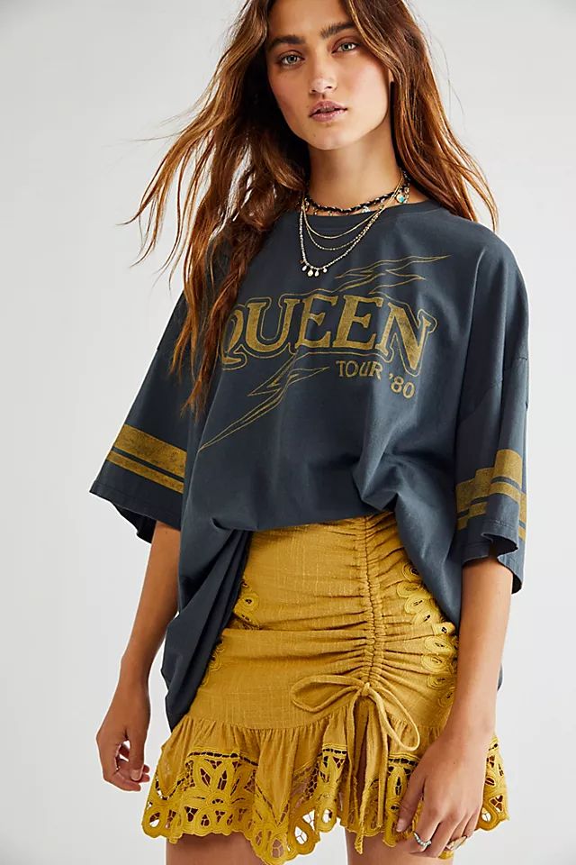 Queen Tour 80 One Size Tee | Free People (Global - UK&FR Excluded)