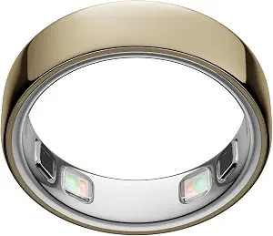 Oura Ring 5 Smart Ring - Gold - Size 8 - Fitness & Sleep Tracker | Amazon (US)