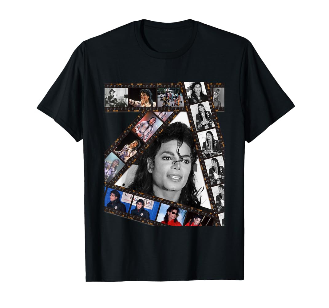 The King of Pop Michael Jackson MJ-002 Black Cotton 100% T-Shirt, Unisex-Adults, Small, Short Sle... | Amazon (US)