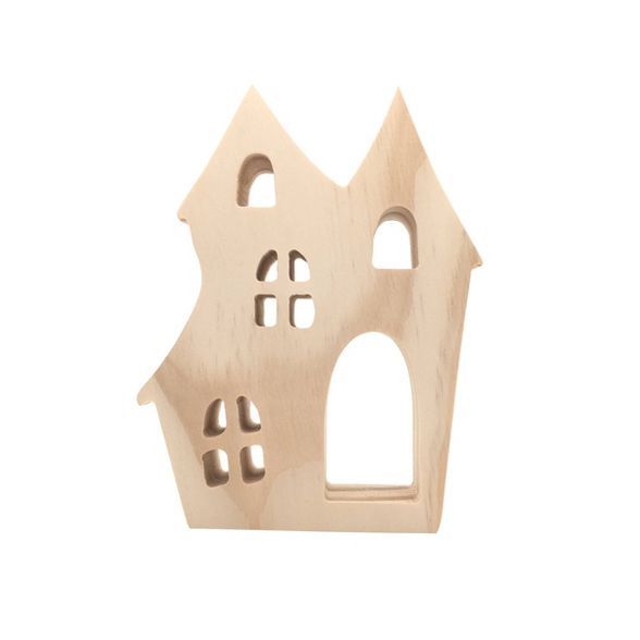 Wooden Haunted House Craft Activity - Hand Made Modern® | Target