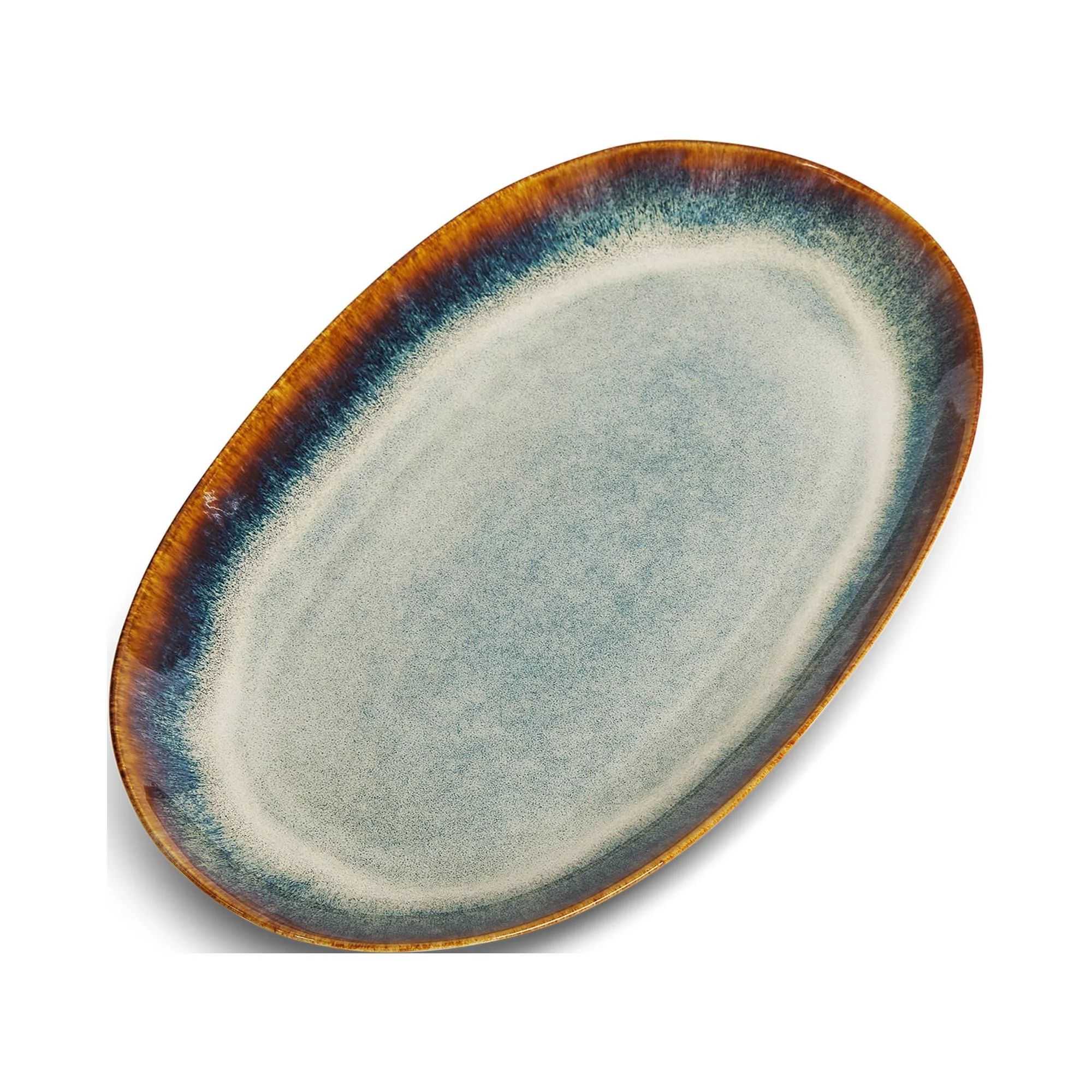 Yellowstone Ceramic Oval Platter, Kayce Collection | Walmart (US)