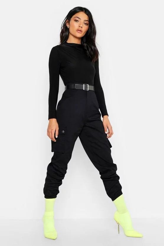 Woven Pocket Cargo Pants | Boohoo.com (US & CA)