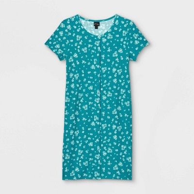 Girls' Button-Front Short Sleeve Dress - art class™ | Target