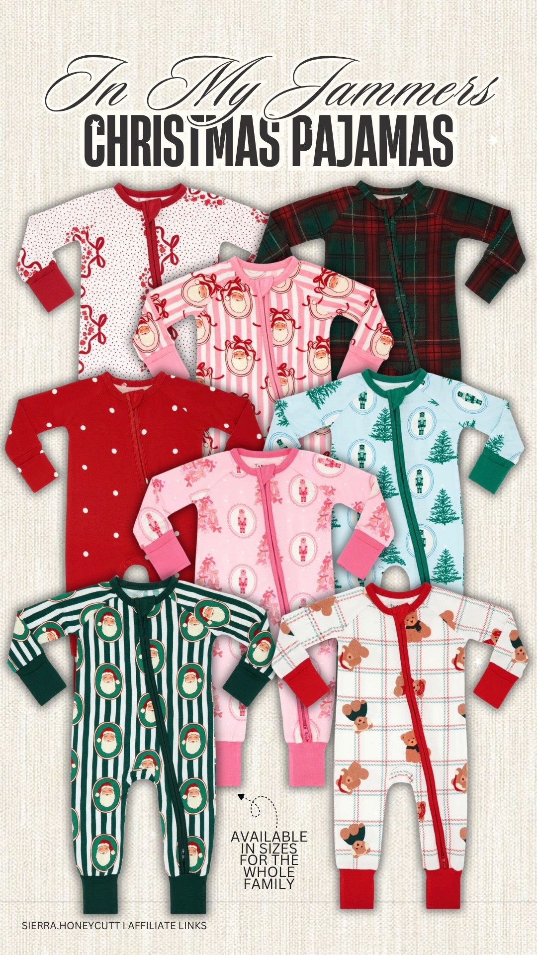 New drop from In My Jammers— the softest + cutest Christmas Jammie’s ✨ 

Use code SIERRA10 (first time customers only) for $ off!! 

Seasonal holidays Christmas kids family matching sizes baby toddler kids infants mom and dad parents whole family

#LTKmomlife #LTKSeasonal #LTKKids