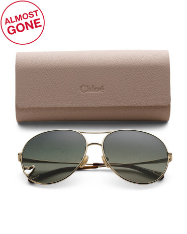 63mm Aviator Sunglasses | TJ Maxx