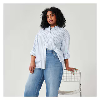 Women+ Essential High Rise Wide Leg Jeans | Joe Fresh