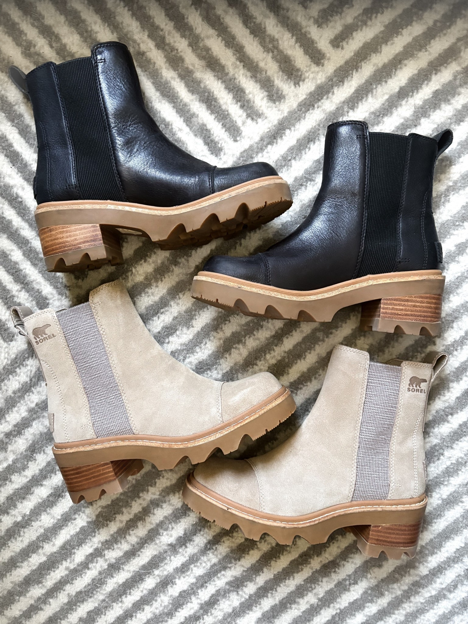 The chelsea boots I keep buying different colors in. Great Sorel chelsea boot. Sorel Joan boot. Fall chelsea boot. Black platform boot. Fun winter fashion boots!

#LTKShoeCrush #LTKSaleAlert #LTKSeasonal