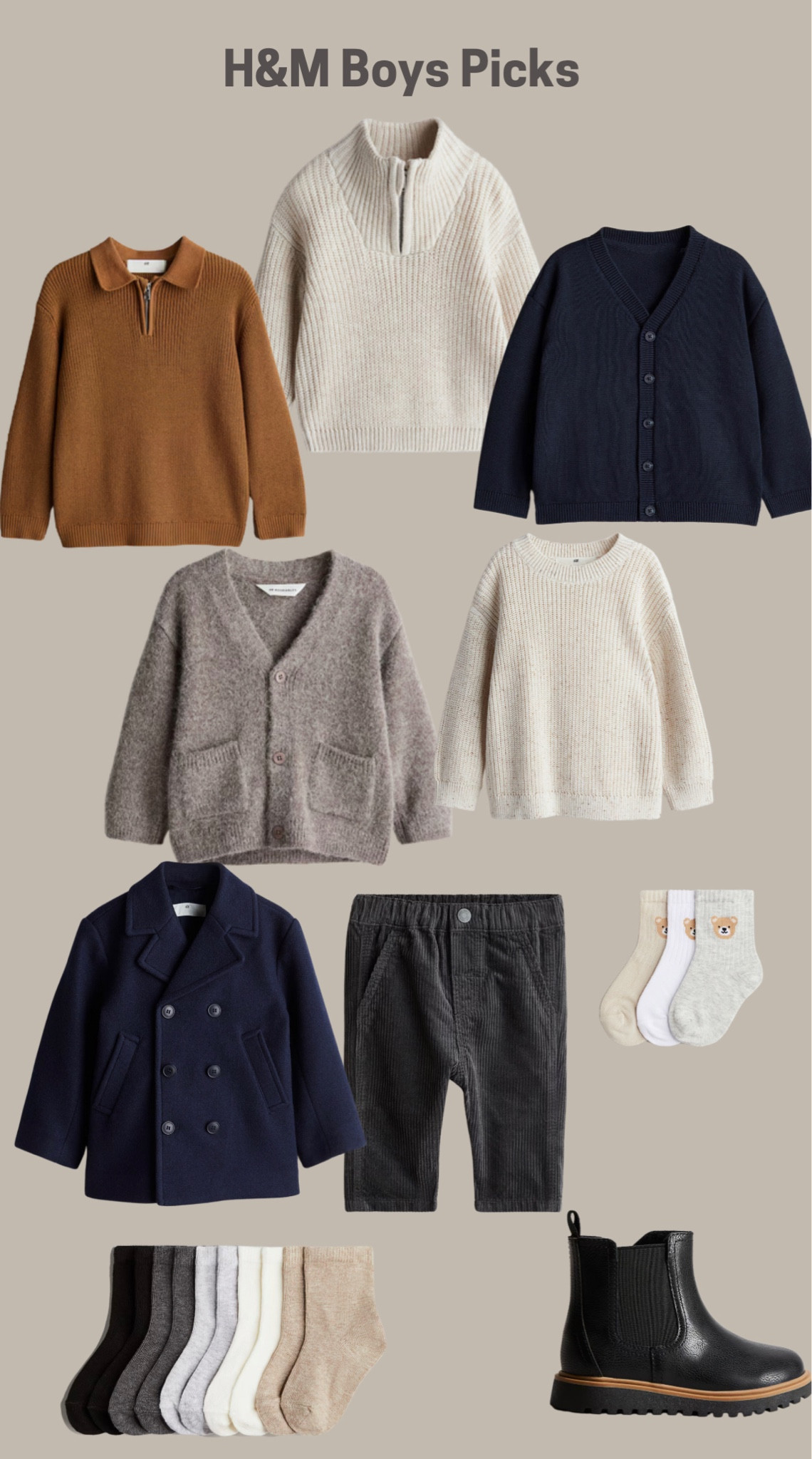Autumn winter picks for toddler boys from H&M affordable fall outfits for kids 

#LTKFindsUnder50 #LTKKids #LTKStyleTip