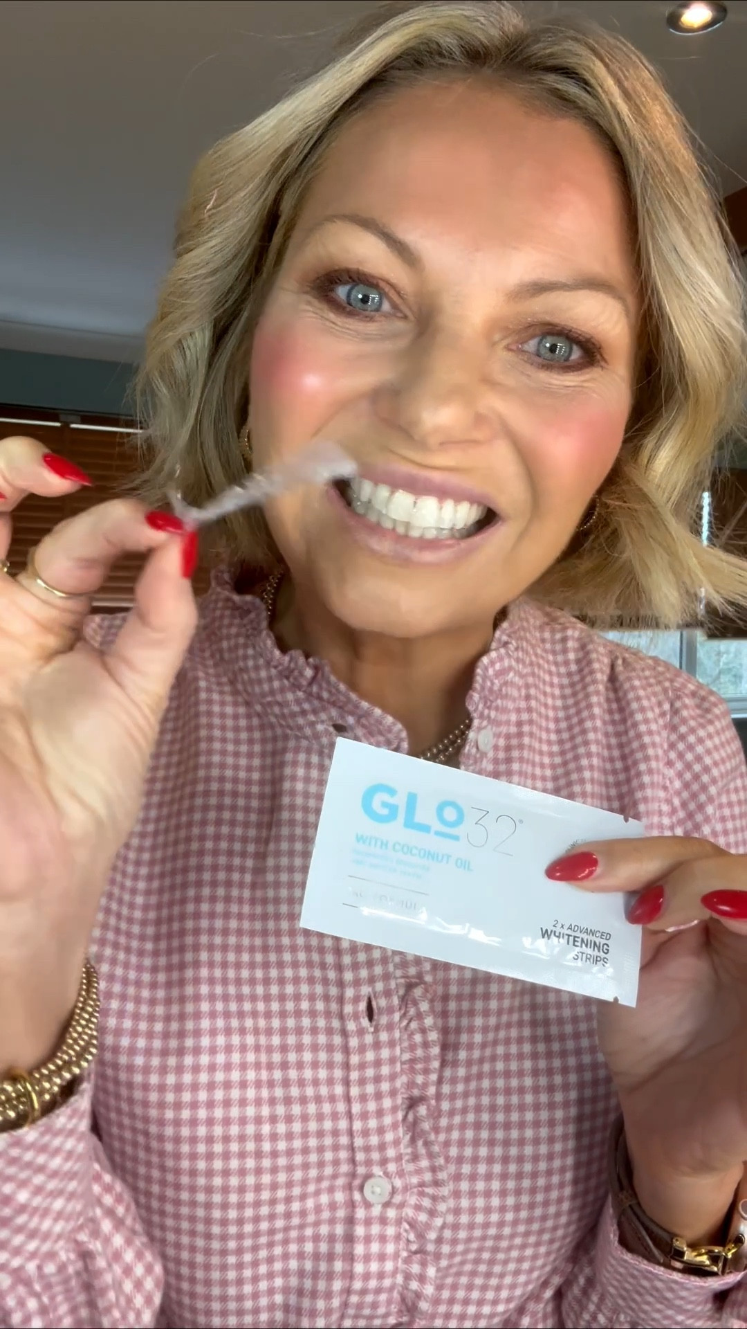 Teeth whitening stripes 🦷🦷🦷