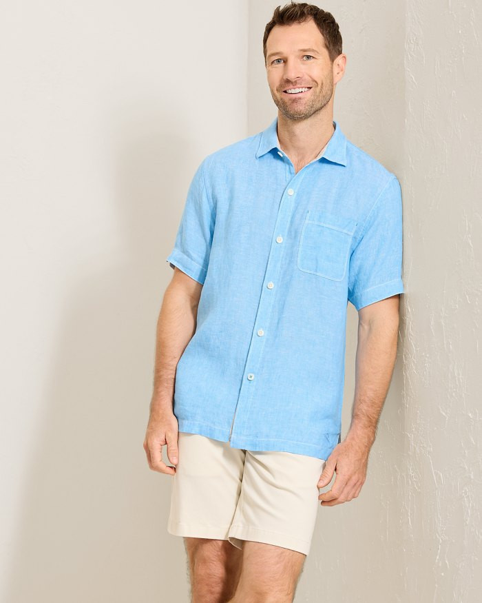 Paradise Breezer Linen Short-Sleeve Shirt | Tommy Bahama