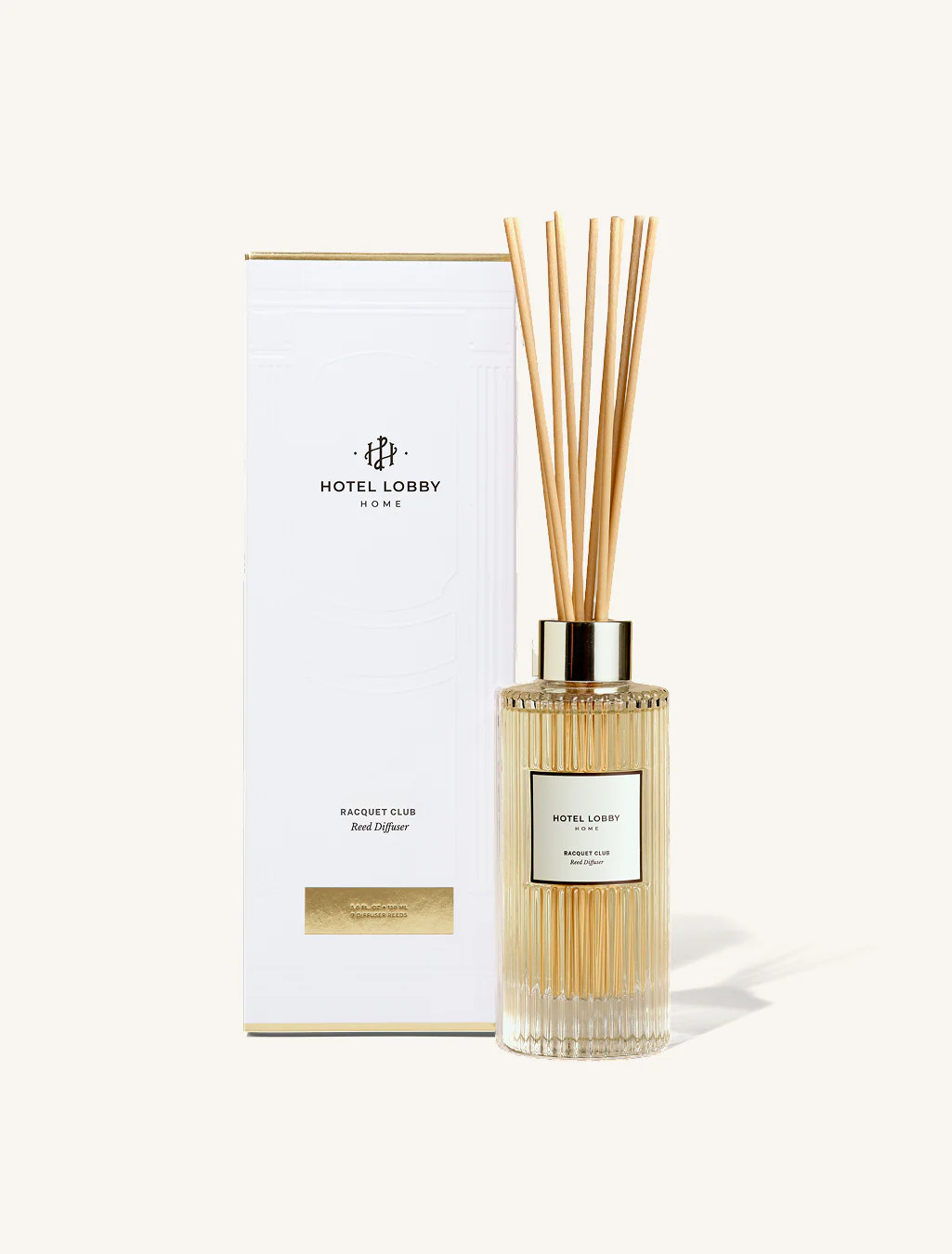 Racquet Club Reed Diffuser | Hotel Lobby Candle
