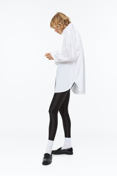 Cotton Poplin Shirt | H&M (US + CA)