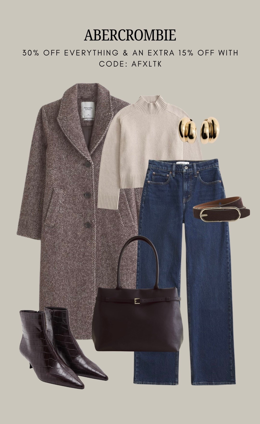 30% off everything at Abercrombie & an extra 15% off on top with code AFXLTK 🙌🏼 

#LTKsale #LTKstyletip #LTKCyberWeek