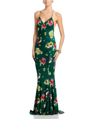 Low Back Fishtail Gown | Bloomingdale's (US)