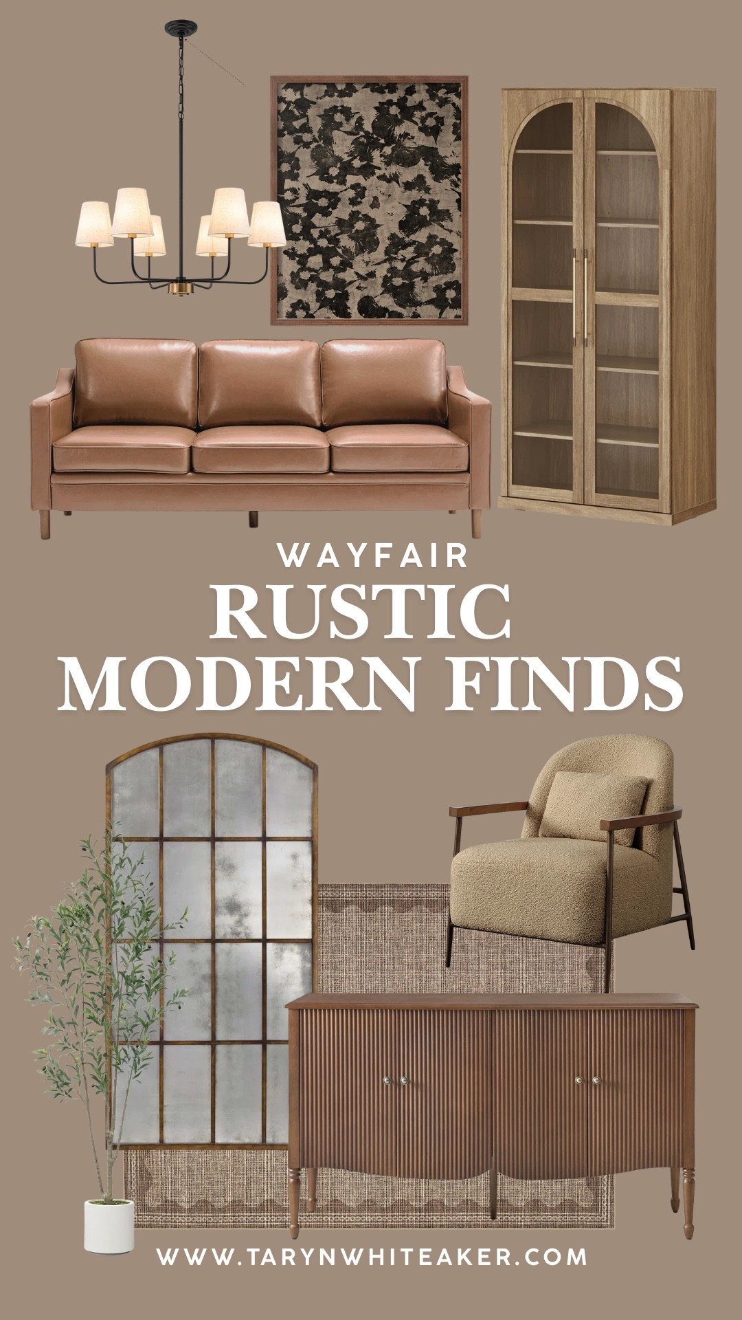 Rustic modern home decor with warm wood tones, neutral upholstery, and timeless silhouettes. These Wayfair finds are perfect for creating a cozy yet elevated living space that feels intentional and inviting.

#LTKHome #LTKdayinmylife #LTKSeasonal