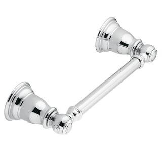 MOEN Kingsley Pivoting Double Post Toilet Paper Holder in Chrome YB5408CH - The Home Depot | The Home Depot