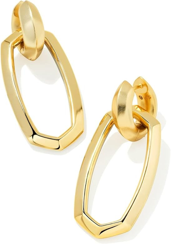 Kendra Scott Women's Danielle Link Earrings Gold/Rhodium/Mixed Metal One Size One Size | Amazon (US)