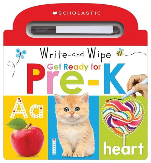 Write and Wipe Get Ready for Pre-K: Scholastic Early Learners (Write and Wipe) | Amazon (US)
