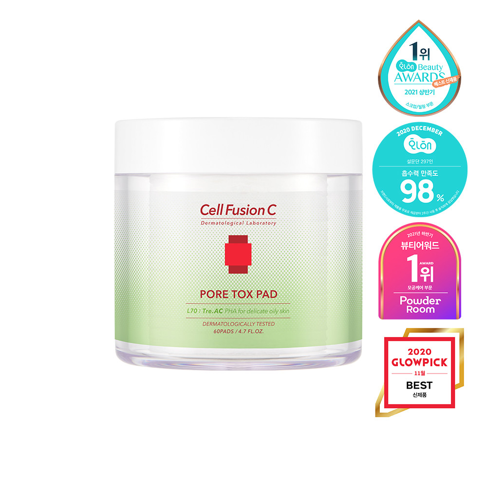 Cell Fusion C TRE.AC Pore Tox Pad 60 Sheets | Olive Young Global