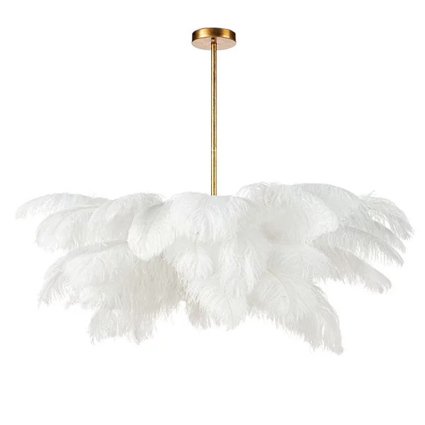 Josephine Feather Chandelier | Lumens
