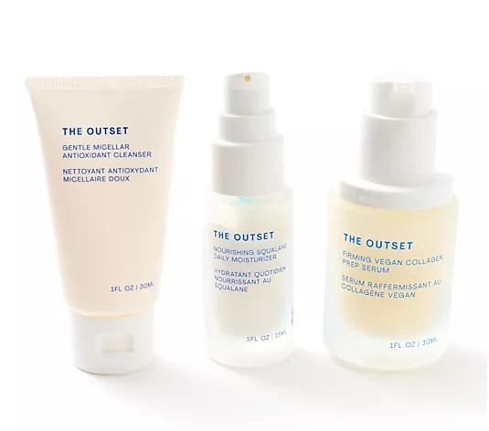 The Outset Collagen Serum & 2 pc Travel Set - QVC.com | QVC