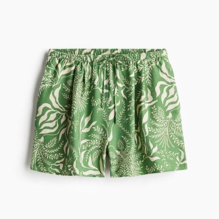 Green patterned shorts 

#LTKSeasonal #LTKstyletip #LTKfindsunder50