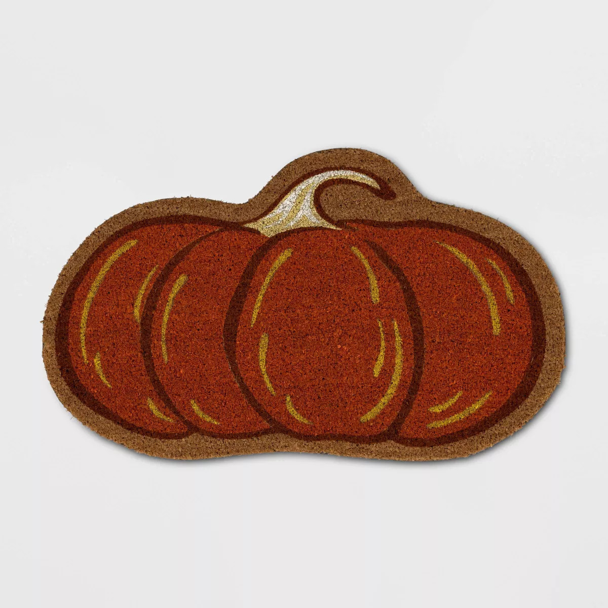 1'6"x2'6" Pumpkin Coir Doormat Orange - Room Essentials™ | Target