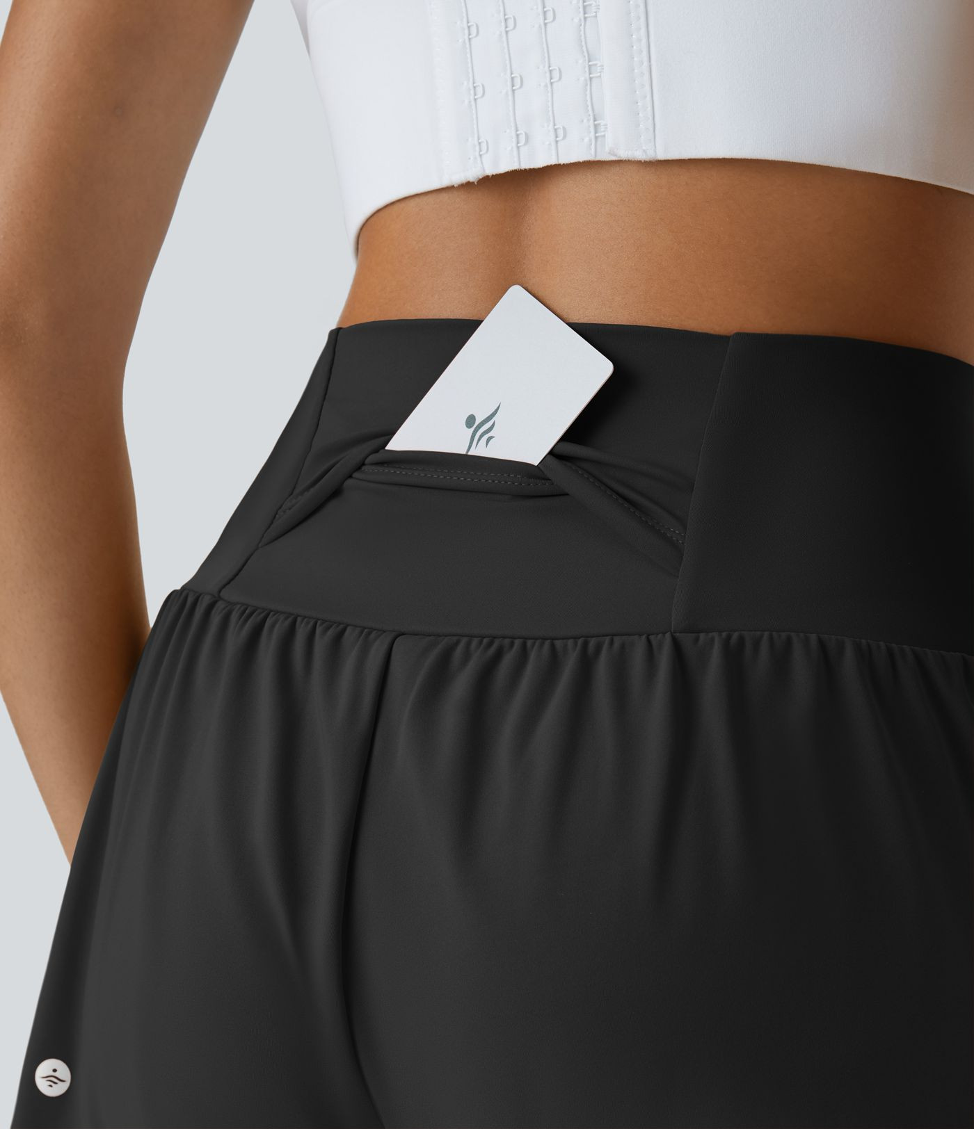 Women\u2019s SoftlyZero\u2122 Airy Super High Waisted 2-in-1 Cool Touch Yoga Shorts with Pockets ... | HALARA