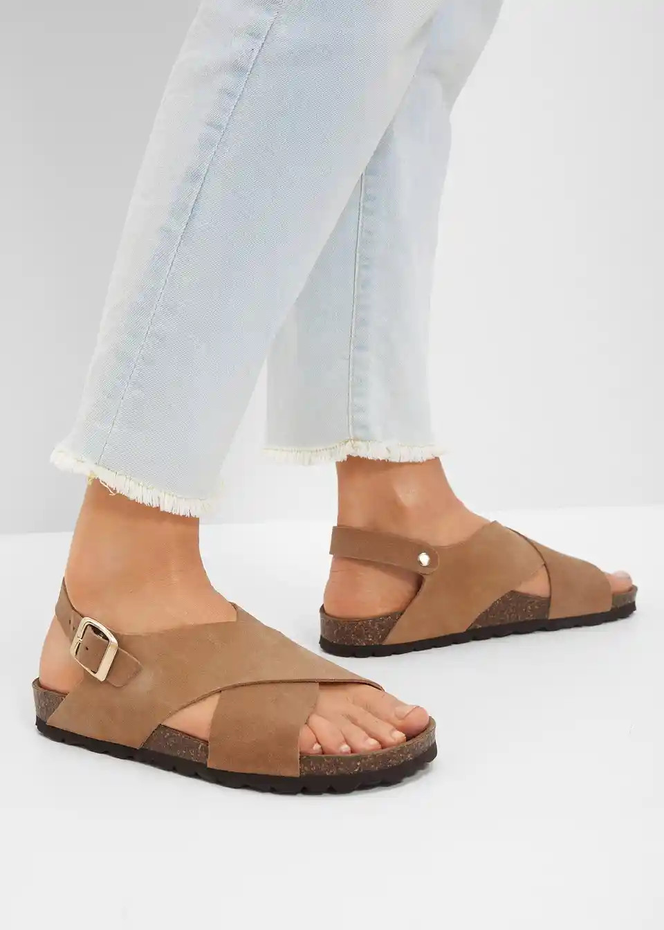 Sandalen aus Leder | Bonprix DE