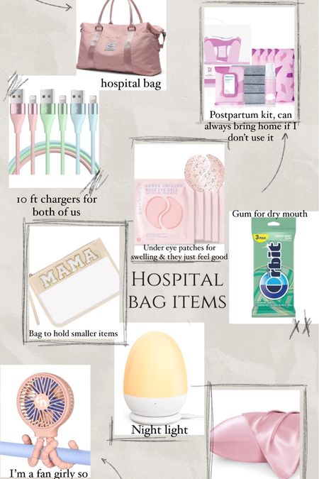 Updated hospital bag items

#LTKbaby #LTKbump #LTKfamily