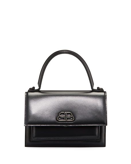 Sharp AJ XS Leather Top-Handle Bag | Neiman Marcus