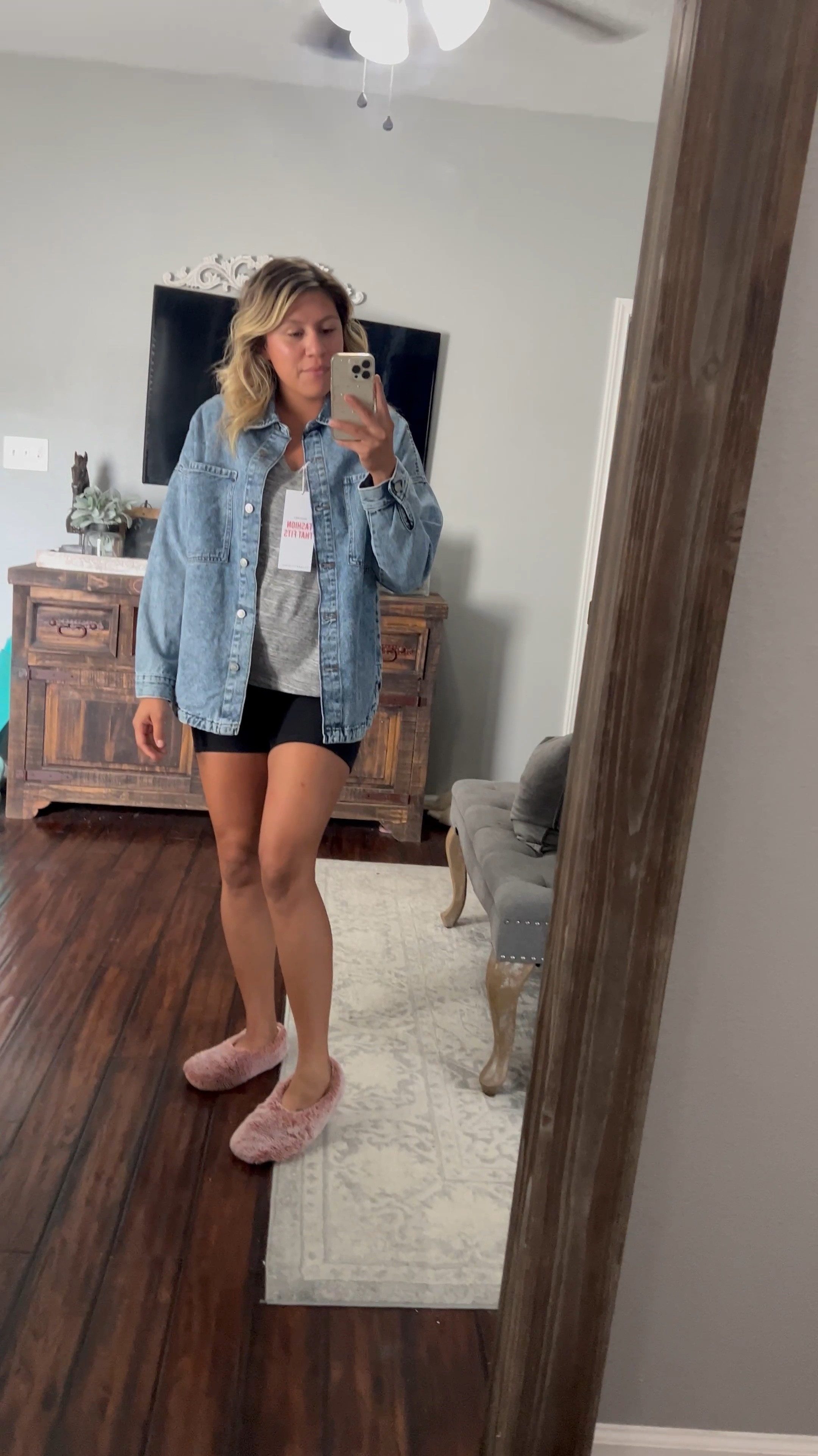Wallmart find! How perfect is this Jean shaket for fall! 

#LTKSeasonal #LTKstyletip