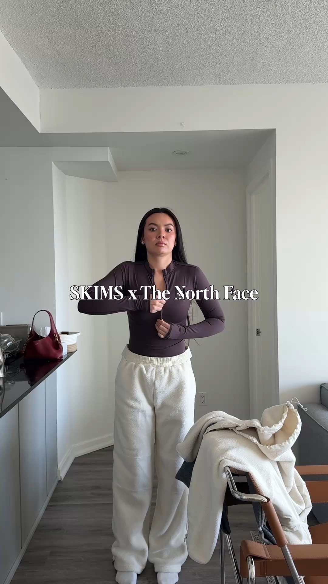 Cold-weather layering, perfected. The SKIMS x The North Face Denali Jacket and matching pants bring together iconic outdoor performance with SKIMS’ signature sculpted fit. Designed in a plush recycled fleece with reinforced panels, this set delivers warmth without bulk and a structured, flattering silhouette that still feels effortless. The jacket features a relaxed, slightly boxy fit with functional zip pockets and classic Denali detailing, while the pants balance cozy insulation with a streamlined cut that works for lounging, travel days, winter walks, or après-ski moments.

Layered underneath, the SKIMS x The North Face long sleeve base layer is the foundation piece you’ll reach for all season. Made from a soft, stretchy performance fabric, it’s breathable, lightweight, and designed to sit close to the body for easy layering under fleece, puffers, or coats. The smooth, second-skin feel makes it perfect for cold weather outfits, winter travel, ski trips, and everyday wear when you want warmth without overheating.

This collaboration blends technical outerwear, luxury loungewear, and winter wardrobe essentials into one elevated cold-weather system. Ideal for anyone building a chic, functional winter capsule with pieces that look just as good styled casually as they do worn for actual cold exposure.

Keywords for discoverability:
SKIMS x The North Face, Denali jacket, Denali pants, SKIMS base layer, winter layering essentials, fleece jacket outfit, cozy winter set, cold weather capsule wardrobe, luxury loungewear, winter travel outfit, ski trip outfit, elevated athleisure, winter basics

#LTKHoliday #LTKSeasonal #LTKGiftGuide