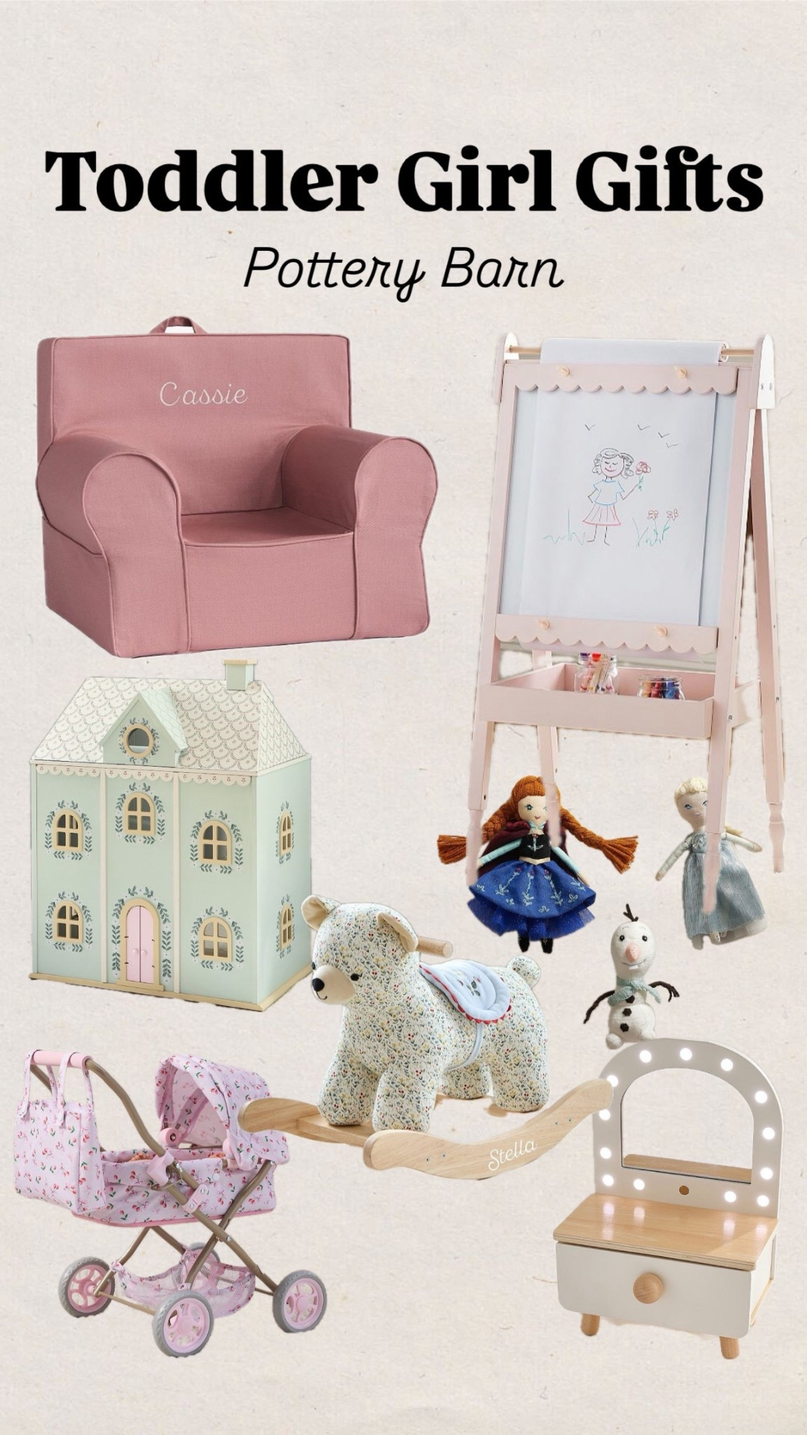 Toddler girl gifts
Easel
Chair
Monogrammed
Dollhouse
Gifts for toddler
Dolls


#LTKHoliday #LTKGiftGuide #LTKKids