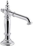KOHLER K-72760-CP Artifacts Bathroom sink spout with Column design, Less Handles, Polished Chrome | Amazon (US)