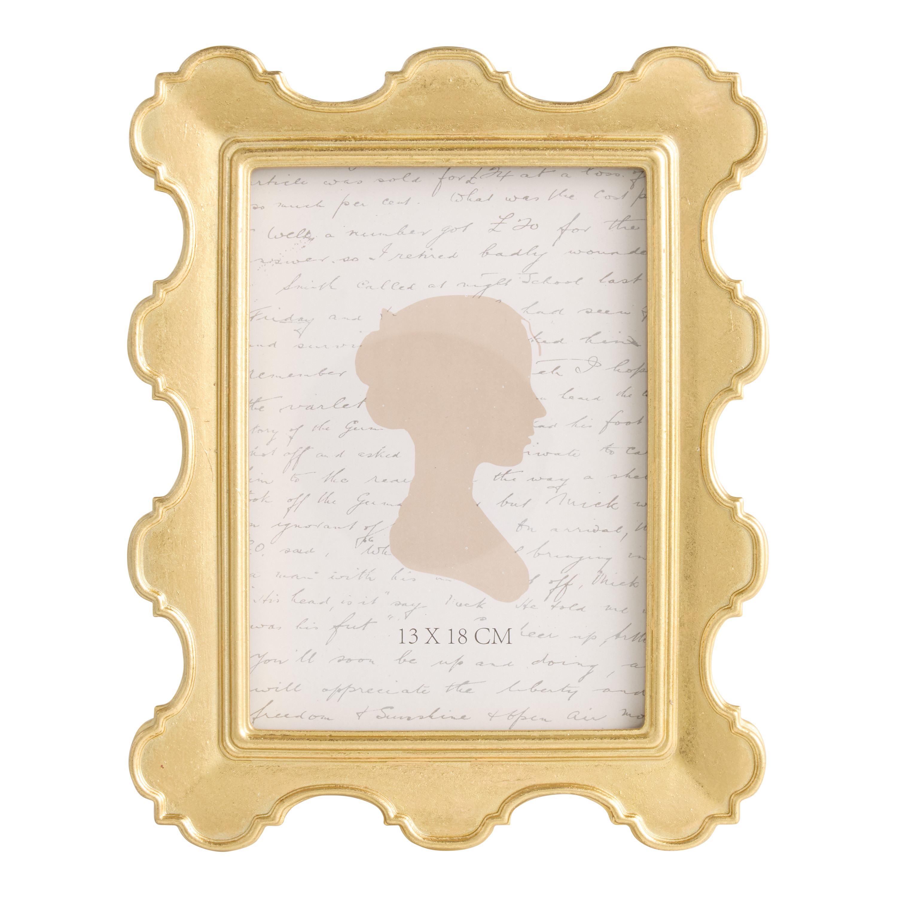 Vintage Gold Scalloped Picture Frame | World Market