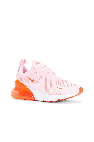 Air Max 270 2 Sneaker in Pink Foam, Bright Crimson & White | Revolve Clothing (Global)