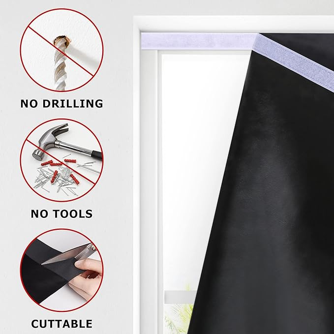 LazBlinds 100% Blackout Roller Shades, No tools No Drill Cordless Blinds for Windows, Thermal Ins... | Amazon (US)